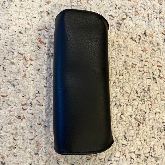 Ray ban Leather Universal Soft Sunglasses Case Black w/ Cleaning Cloth Eyeglass - Picture 7 of 10